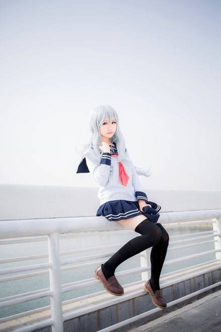 《舰队Collection》舰1娘响神还原Cos（2）