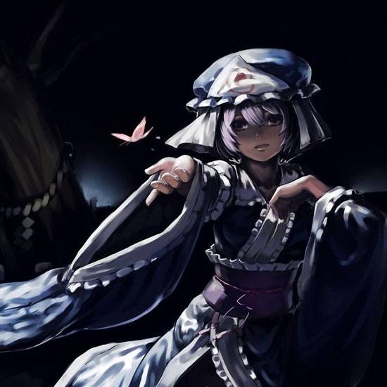 亡灵公主西行寺幽幽子美图(5)