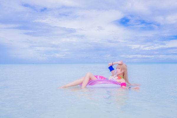 甜美萌妹COS南小鸟夏威夷觉醒（5）