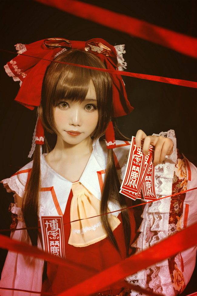 灵梦 东方 cosplay