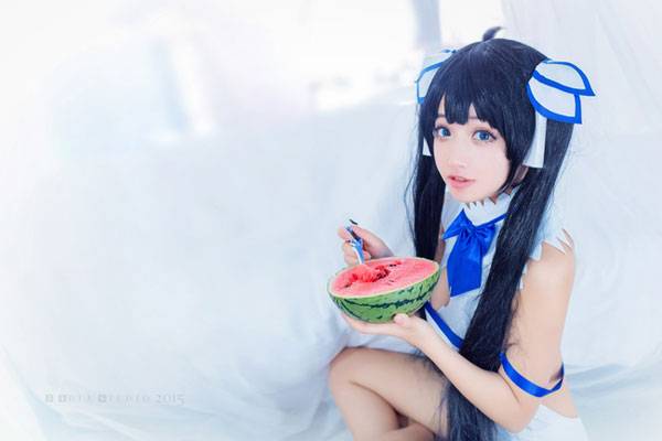 清纯萌妹赫斯缇雅福利COS（9）