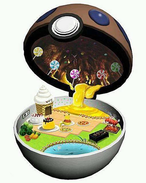 脑洞向，宠物小精灵的精灵球内部是什么样