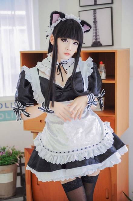 螺旋猫Miyuko白鬼院凛凛蝶女仆装Cos（8）