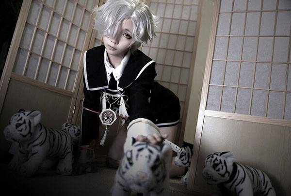 《刀剑乱舞》五虎退精美cosplay（12）