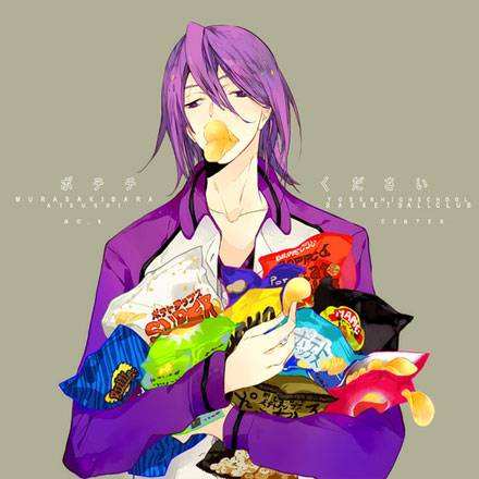 天然呆吃货紫原敦美图集(4)