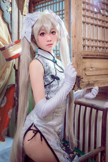 《缘之空》春日野穹旗袍精美COS（5）