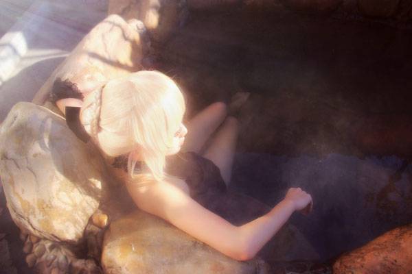 saber泳装cosplay02