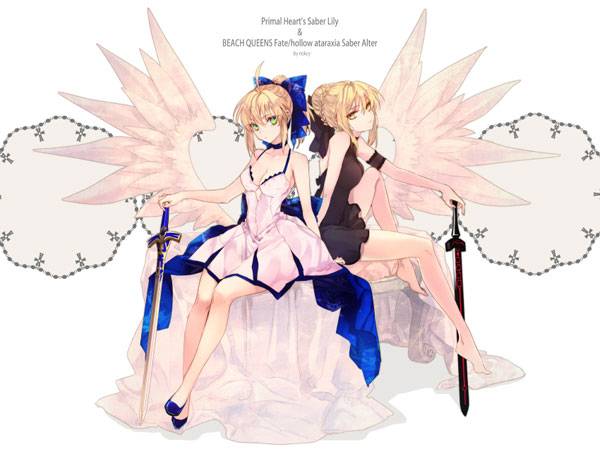 《Fate》吾王Saber美图集（）