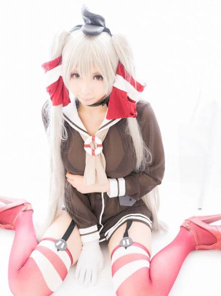 舰娘天津风11区萌妹福利cos（12）