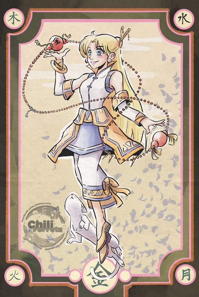 《武战版美少女战士》时代背景是在古代应该就是这种感觉吧 - 图片8