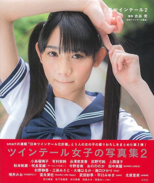 日本双马尾协会推出最新写真集《キミ色ツインテール2》