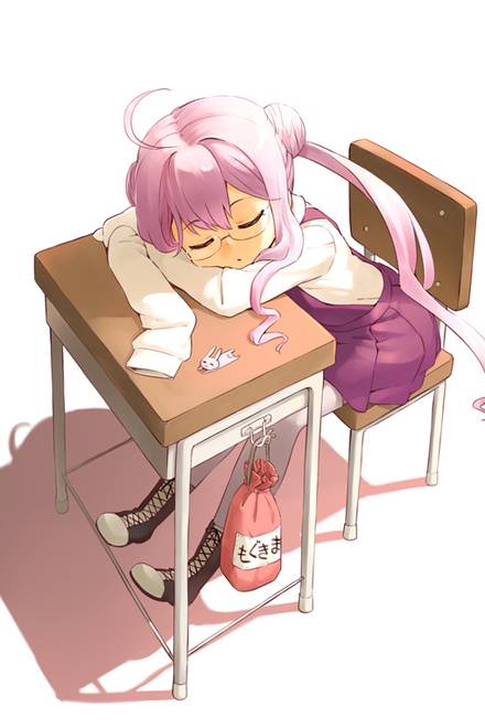 二次元熟睡中的美少女美图合集2（14）