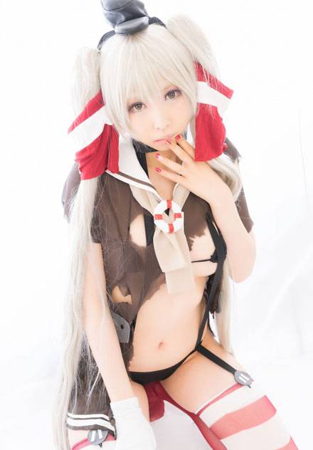 舰娘天津风11区萌妹福利cos（11）