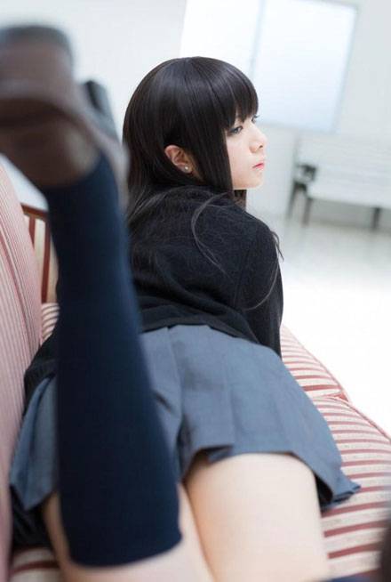 黑长直美少女涩谷凛日本萌妹COS（12）