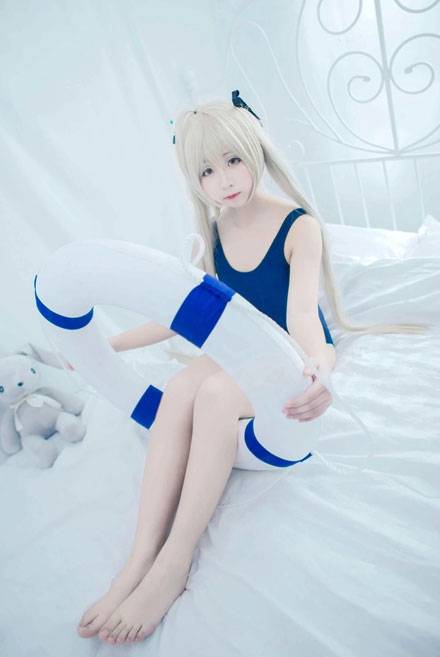 白皙萝莉《缘之空》穹妹死库水COS（12）