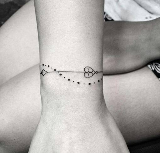 适合年轻人纹在手腕胳膊处的唯美文艺系纹身图案