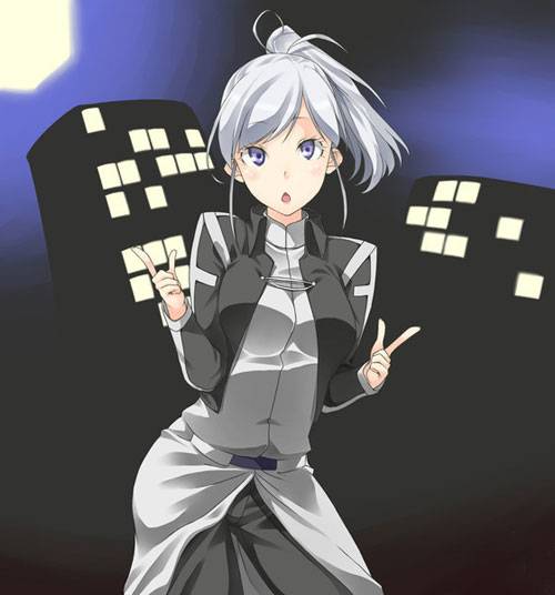 二次元银发美少女美图图集（15）