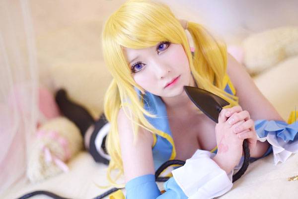 《妖精的尾巴》露西福利COS（4）