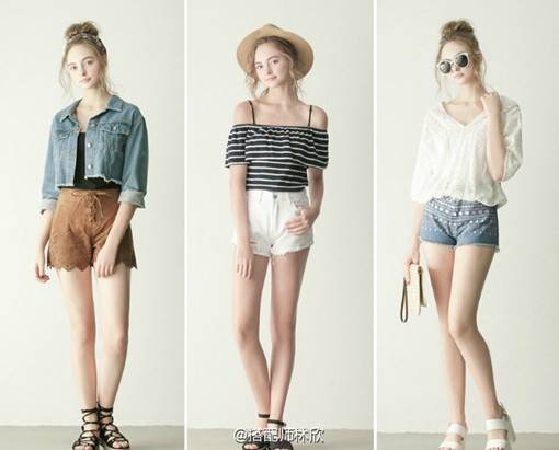 2016夏季女孩穿衣混搭女装推荐图片