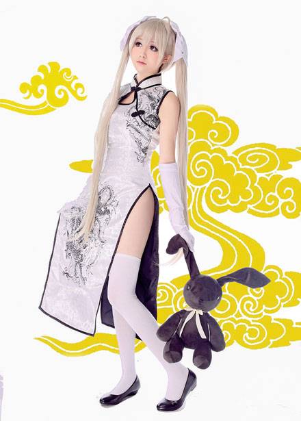 《缘之空》春日野穹旗袍精美COS（1）