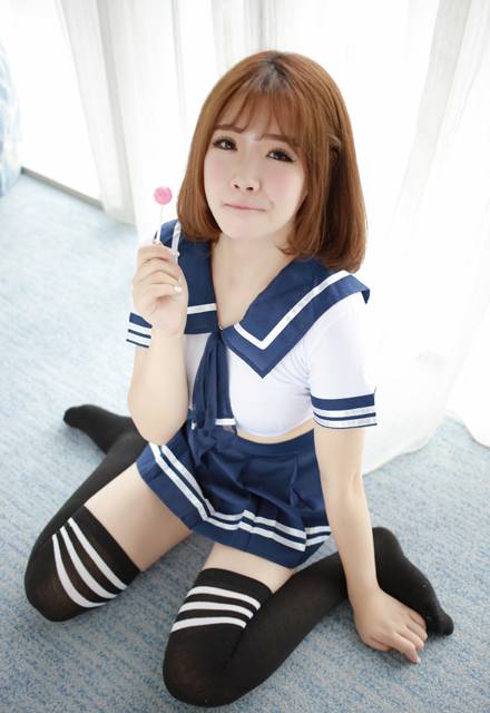 嫩模徐cake室内水手服写真（4）