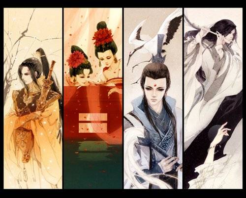 剑网三插画图片