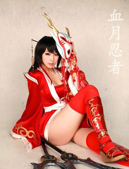 螺旋猫Doremi阿卡丽鬼舞姬版COS（5）