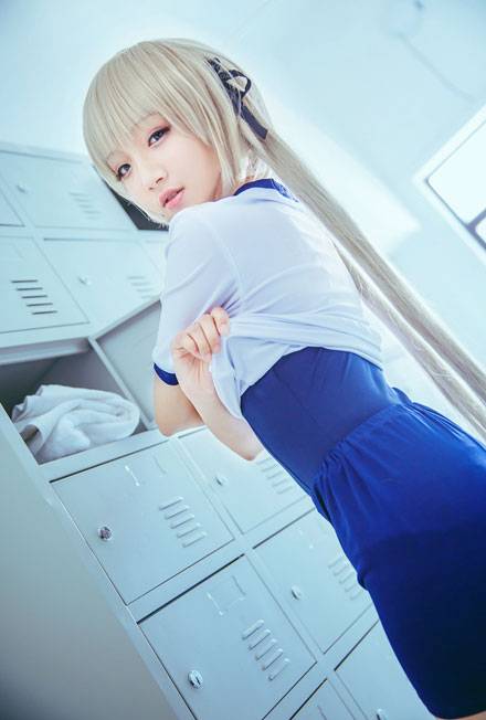 贫乳萝莉《缘之空》穹妹死库水COS（10）