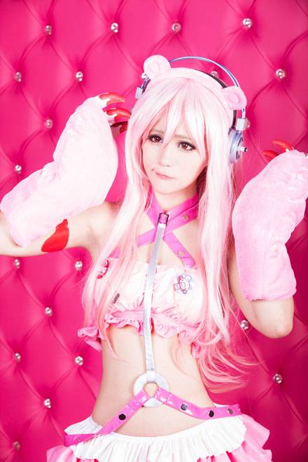 清纯软妹超级索尼子甜美COS（6）