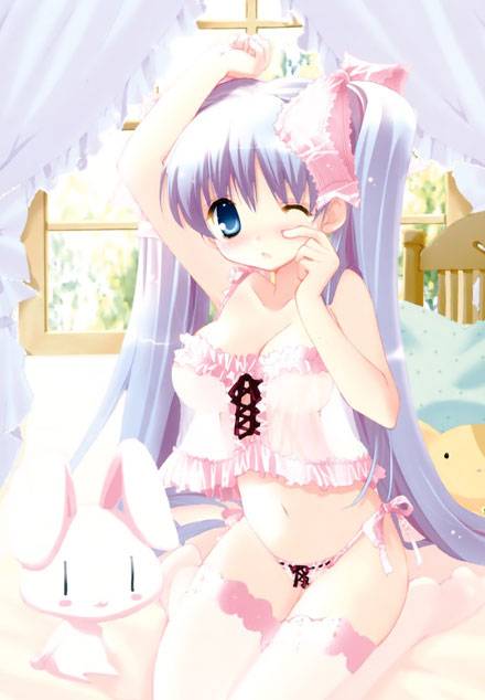 动漫萌妹系带胖次福利美图集（1）