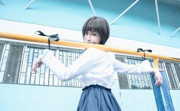 最美校服女生高晴日系制服写真（1）