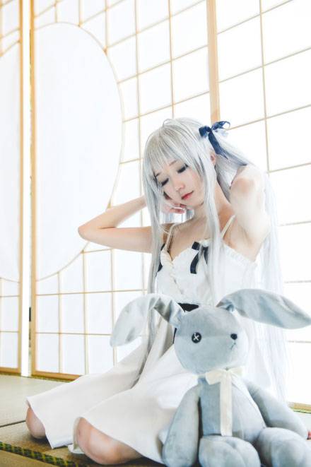 《缘之空》春日野穹睡裙COS（9）