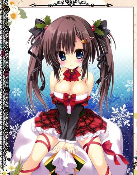 二次元圣诞美少女美图赏二（6）