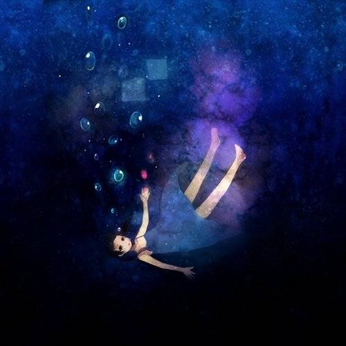 略显梦幻的唯美人物插画图片