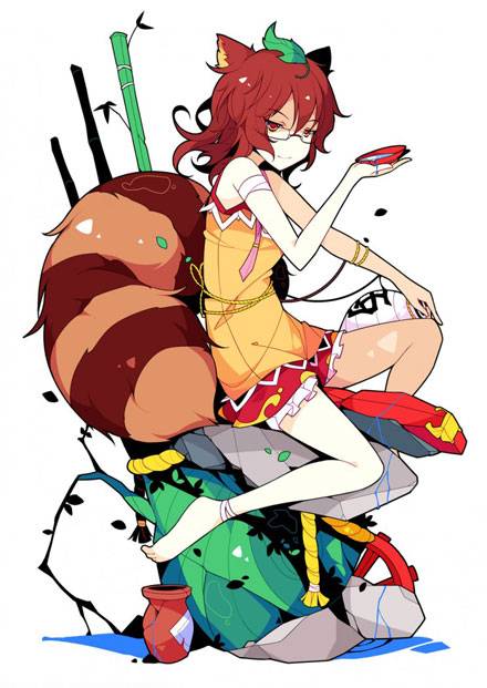 狸妖眼镜娘二岩猯藏图赏(2)