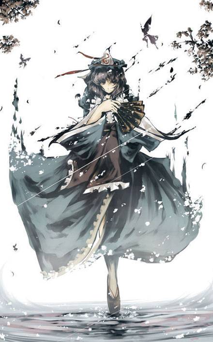 亡灵公主西行寺幽幽子美图(11)