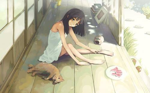 唯美浪漫插画图片