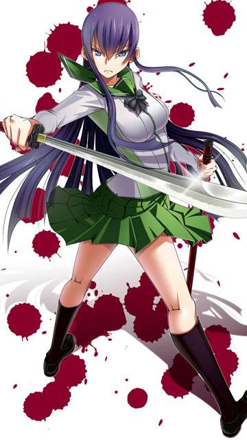 《学园默示录》毒岛冴子美图(2)