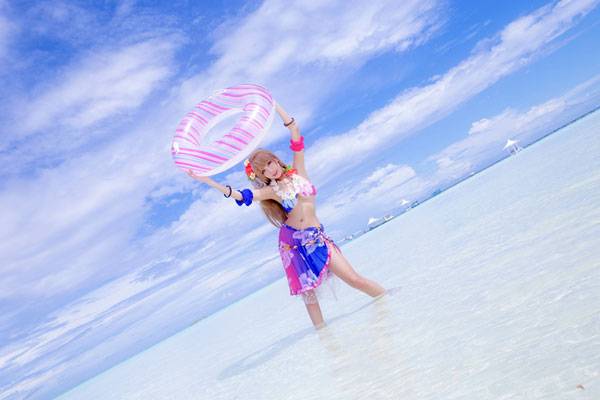 甜美萌妹COS南小鸟夏威夷觉醒（6）