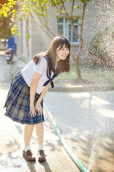 日系治愈系萌妹夏日清新写真（5）