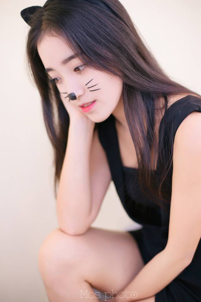 妹纸扮猫咪，第9张