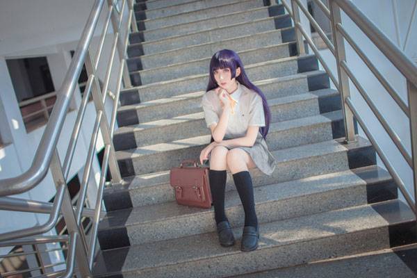 《俺妹》五更琉璃制服COS（8）