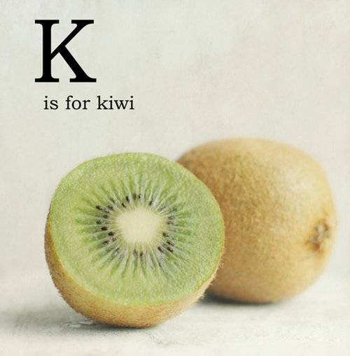 水果和英文字母