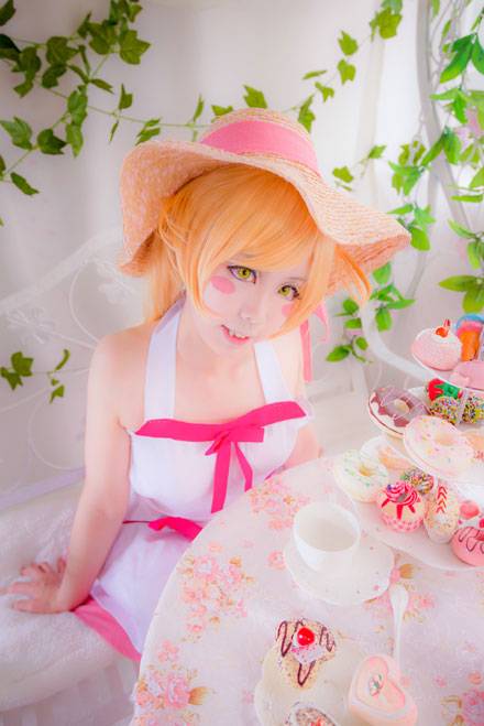 《伪物语》忍野忍清纯萌妹COS（6）