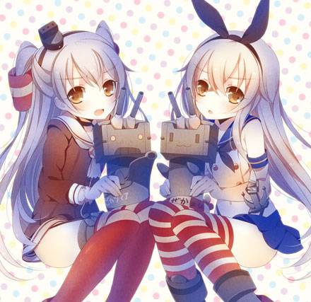 二次元露脐水手服萌妹子福利图集（13）