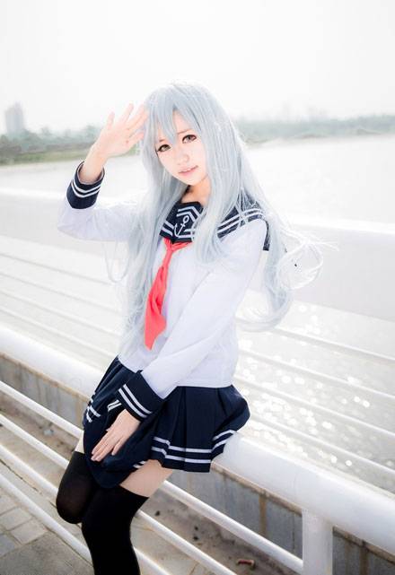 《舰队Collection》舰娘响神还原Cos（4）