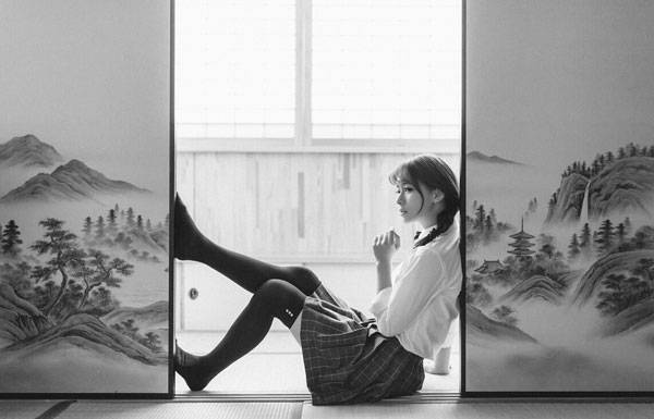 日系制服美女室内写真（15）