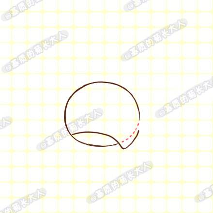 基质的菊长大人小鲸鱼简笔画手绘教程