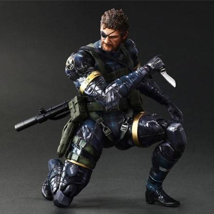 《合金装备5：零点地带》斯内克逼真手办(3)