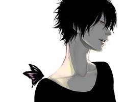 由插画剪裁来的唯美二次元风男生女生头像图片